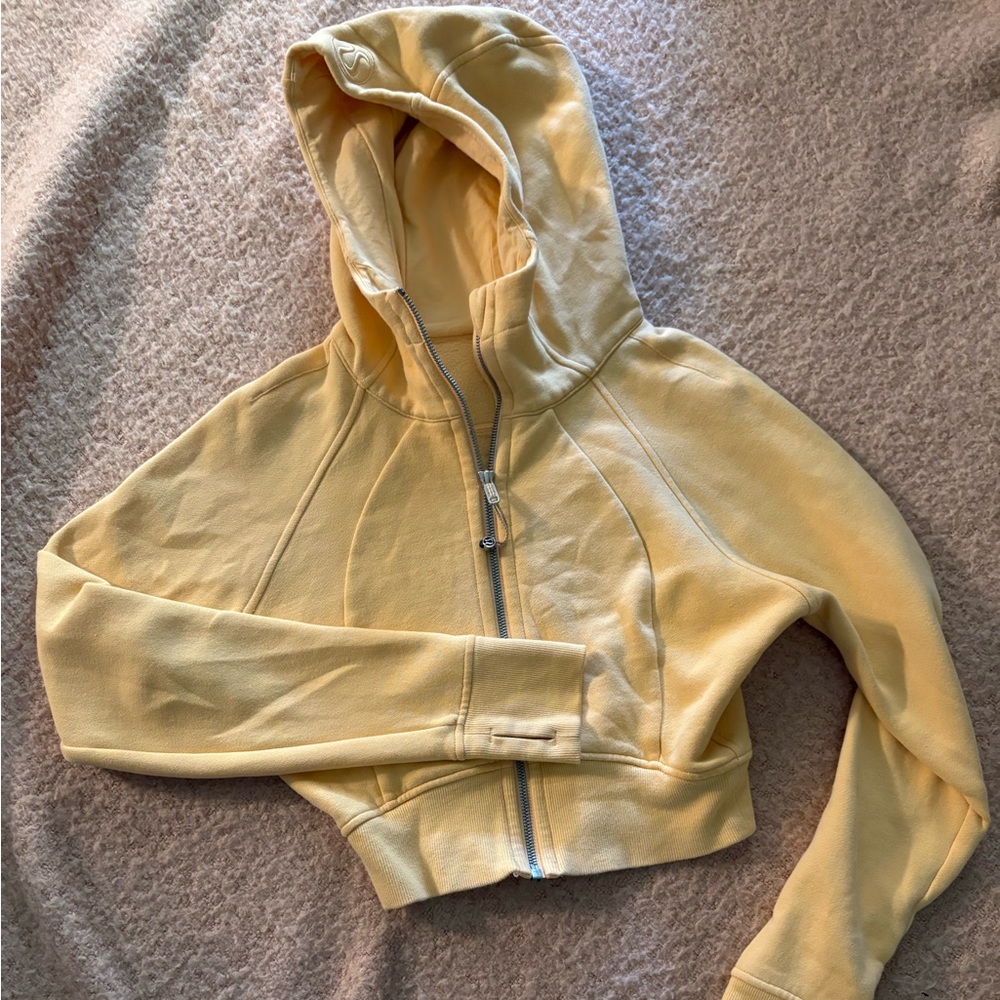 Lululemon Yellow Hoodie